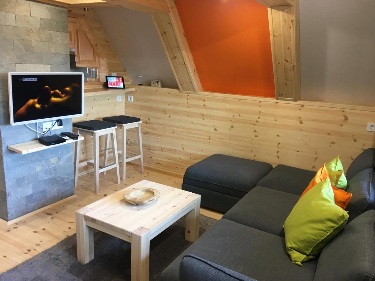 Wooden Apartman Premium Jacuzzival Alsóörs 外观 照片