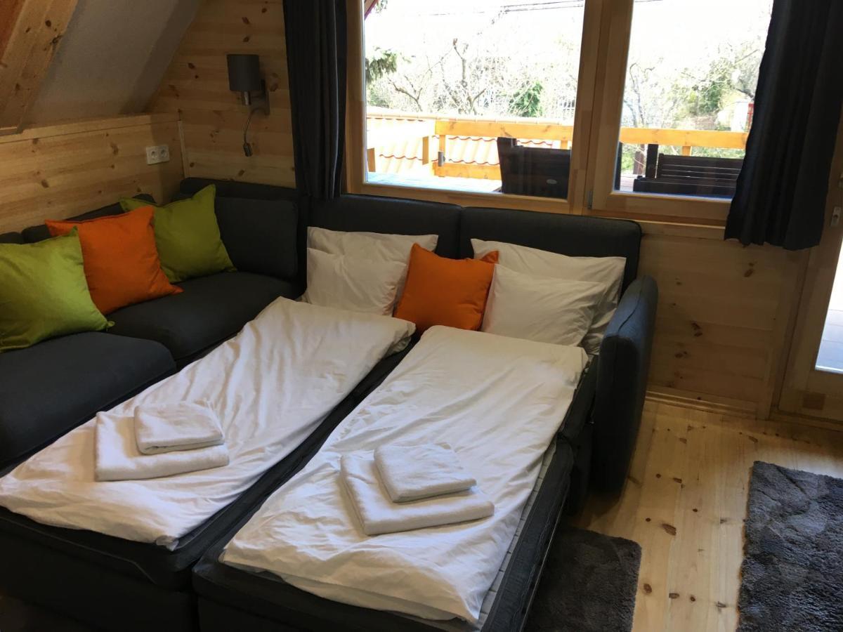 Wooden Apartman Premium Jacuzzival Alsóörs 外观 照片