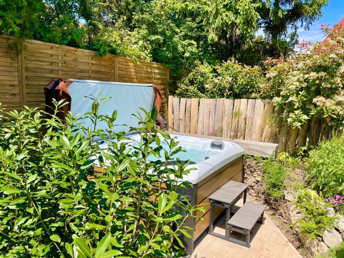 Wooden Apartman Premium Jacuzzival Alsóörs 外观 照片